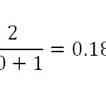ตัวอย่างคำนวณ DEMA 1