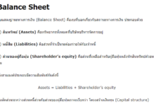 หลักการวิเคราะห์งบการเงิน: ส่วนประกอบงบการเงิน