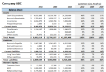 หลักการวิเคราะห์งบการเงิน: Balance Sheet (Part 5) Common-size Balance Sheet และอัตราส่วนต่างๆ
