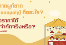 ตลาดผูกขาด (Monopoly) คืออะไร? ตั้งราคาได้ไม่จำกัดจริงหรือ?