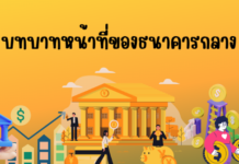 บทบาทหน้าที่ของธนาคารกลาง